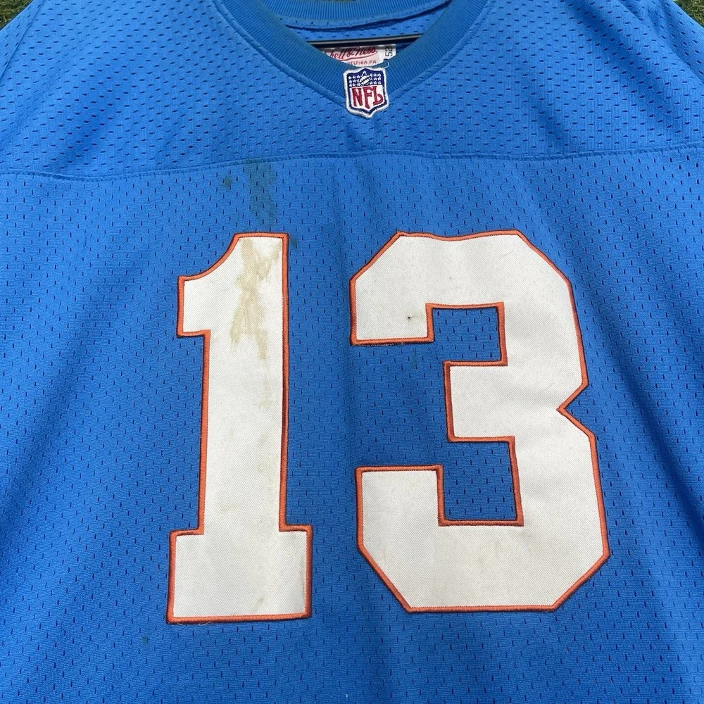 Miami Dolphins Mitchell & Ness Jersey Mens 52 Dan Marino # 13 Throwback 1983
